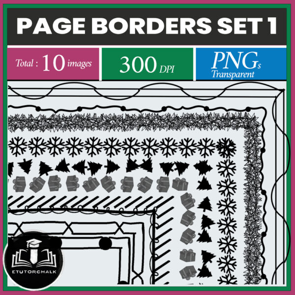 Page Borders ( Frames) Set 1